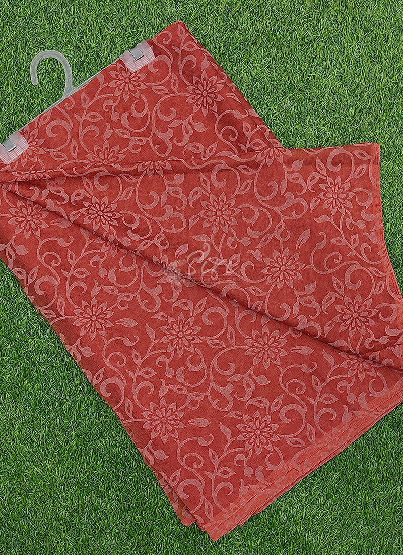 Latest Garden Vareli Lock Chiffon Brasso Saree