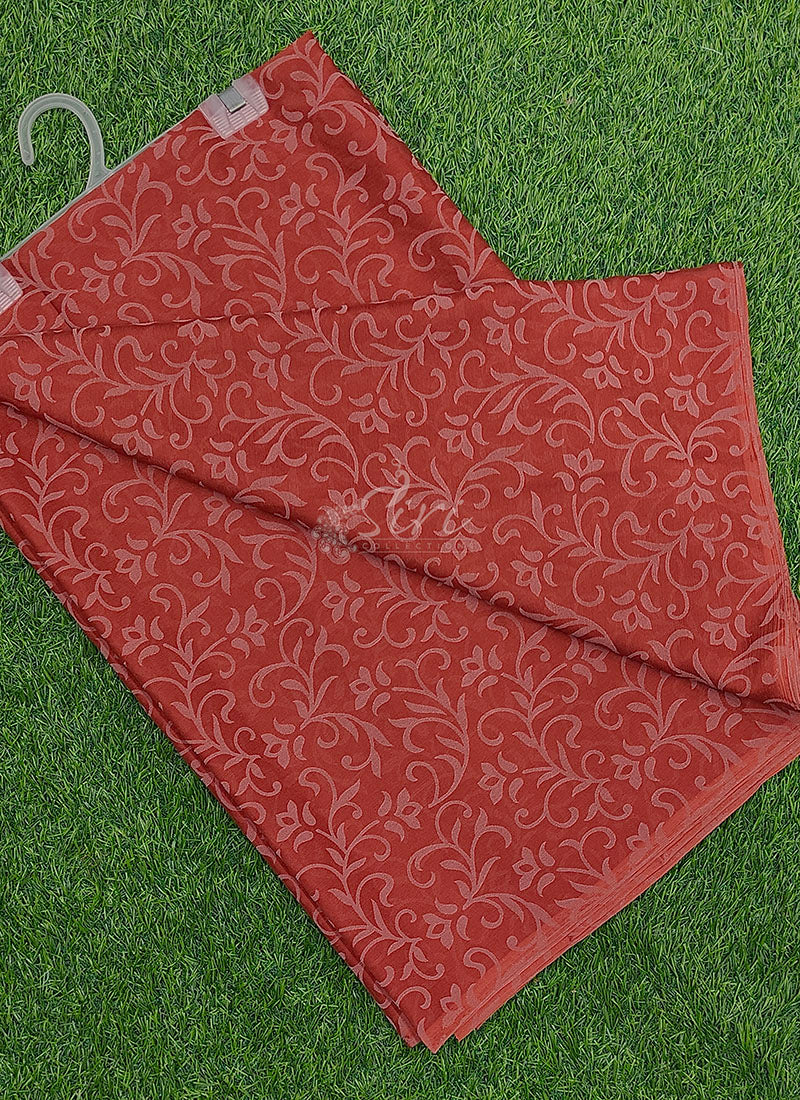 Latest Garden Vareli Lock Chiffon Brasso Saree