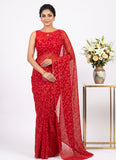 Latest Garden Vareli Lock Chiffon Brasso Saree