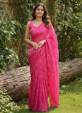 Latest Garden Vareli Lock Chiffon Brasso Saree
