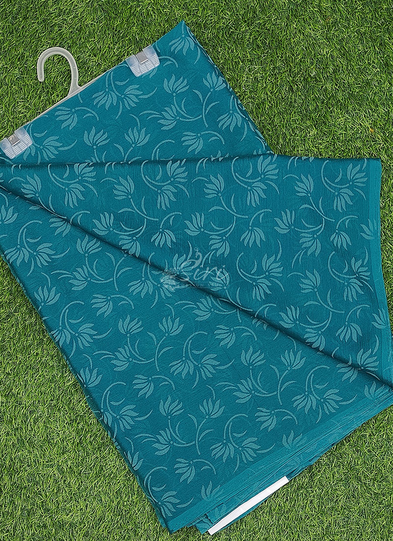 Latest Garden Vareli Lock Chiffon Brasso Saree