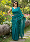 Latest Garden Vareli Lock Chiffon Brasso Saree