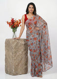 Garden Vareli Premium Quality Special Spectra Brasso Saree
