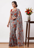 Garden Vareli Premium Quality Special Spectra Brasso Saree