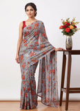 Garden Vareli Premium Quality Special Spectra Brasso Saree
