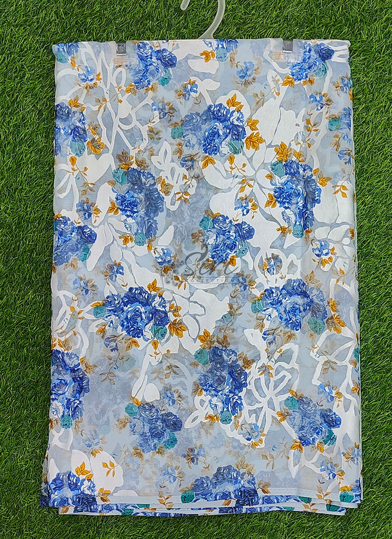 Garden Vareli Premium Quality Special Spectra Brasso Saree