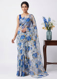 Garden Vareli Premium Quality Special Spectra Brasso Saree
