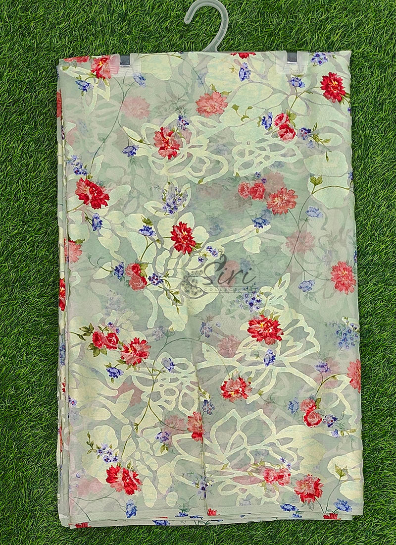 Garden Vareli Premium Quality Special Spectra Brasso Saree