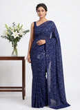 Latest Garden Vareli Lock Chiffon Brasso Saree