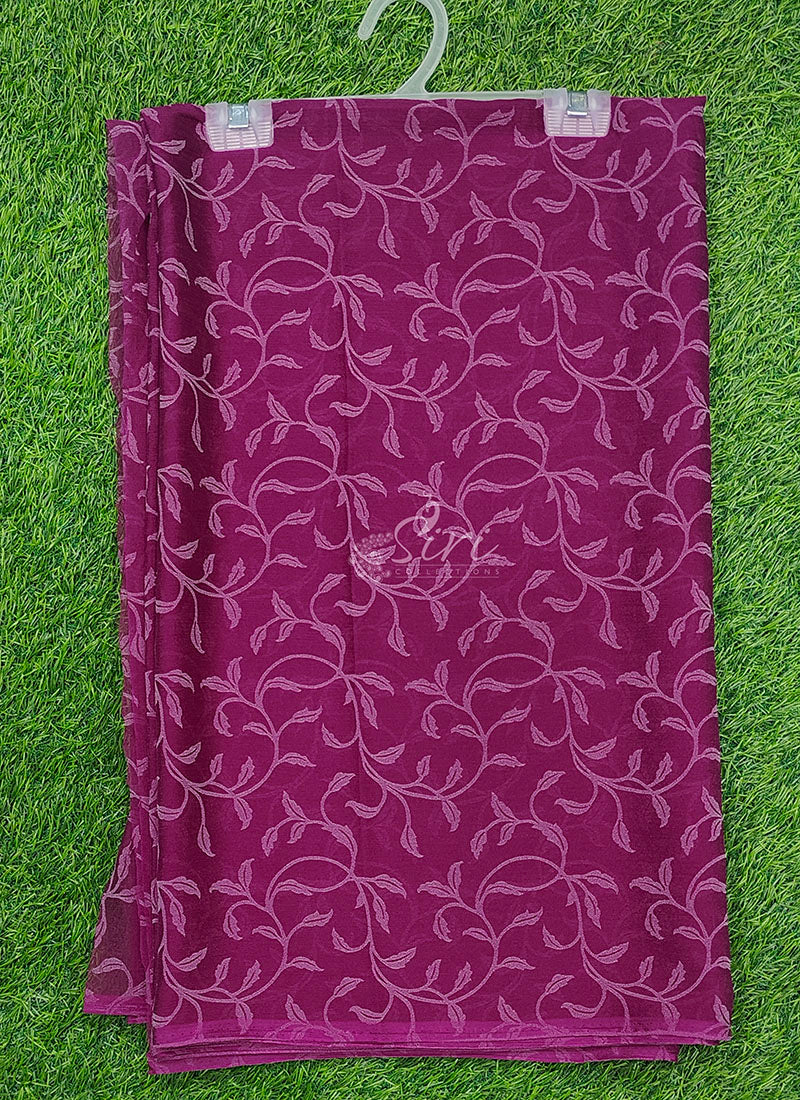 Latest Garden Vareli Lock Chiffon Brasso Saree