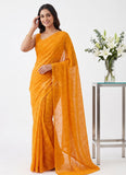 Latest Garden Vareli Lock Chiffon Brasso Saree