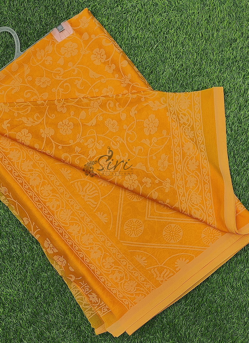 Latest Garden Vareli Lock Chiffon Brasso Saree