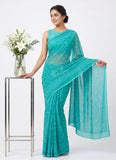 Latest Garden Vareli Lock Chiffon Brasso Saree