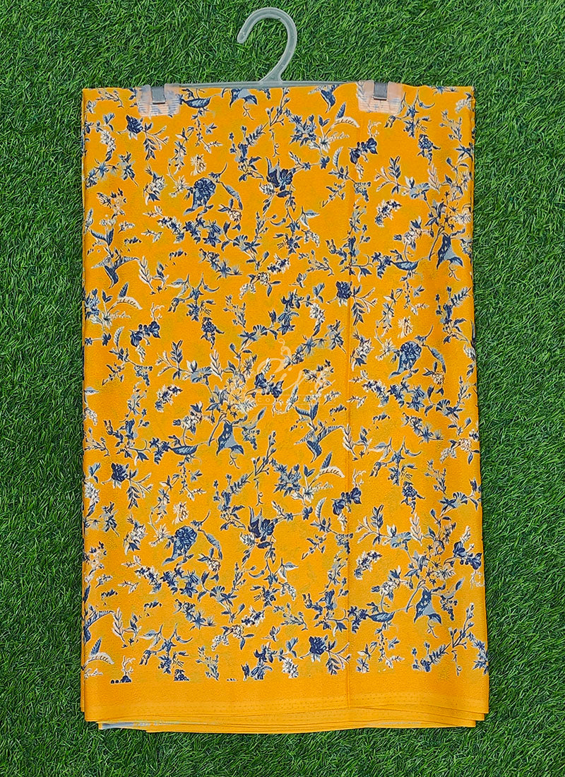 High Quality Garden Vareli Super Como Crepe Silk Saree