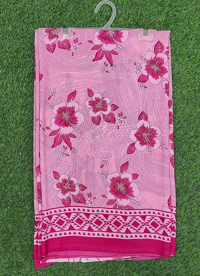 High Quality Garden Vareli Crepe Silk Saree with Blouse
