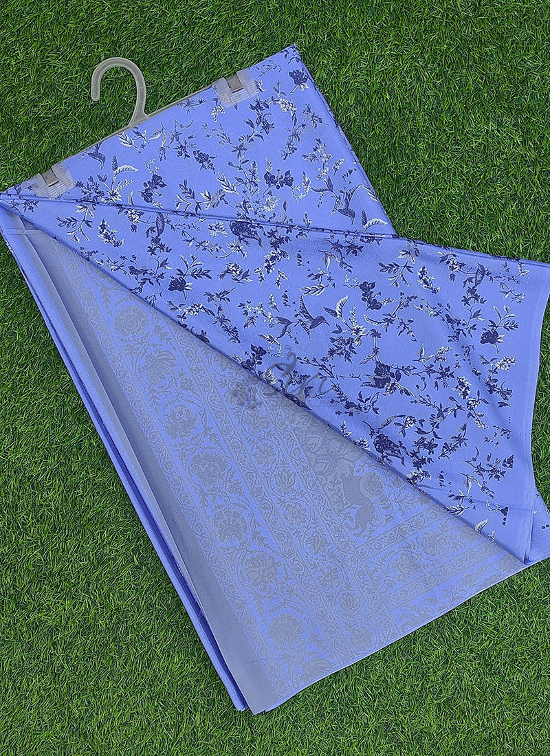 High Quality Garden Vareli Super Como Crepe Silk Saree