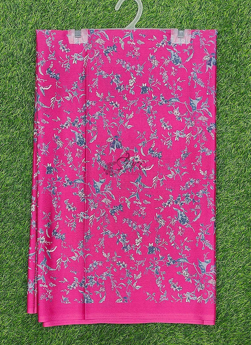 High Quality Garden Vareli Super Como Crepe Silk Saree