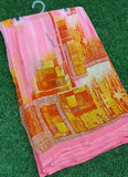 Latest Garden Vareli Utsavi Georgette Printed Saree