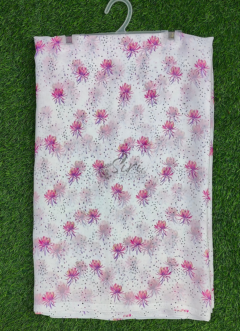 Latest Garden Vareli Georgette Saree