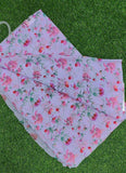 Authentic Garden Vareli Printed Georgette Saree
