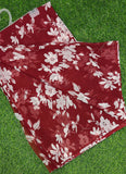 Authentic Garden Vareli Printed Georgette Saree