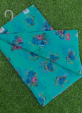 Exclusive Garden Vareli Printed Lentus Saree