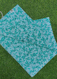 Exclusive Garden Vareli Printed Lentus Saree