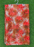 Garden Vareli Printed Floral Nara Chiffon Saree