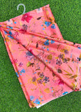 Latest Garden Vareli Printed Nara Chiffon Saree