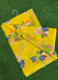 Latest Garden Vareli Printed Nara Chiffon Saree