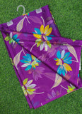 Latest Garden Vareli Printed Nara Chiffon Saree