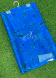 Garden Vareli Blue Colour Nara Chiffon Saree