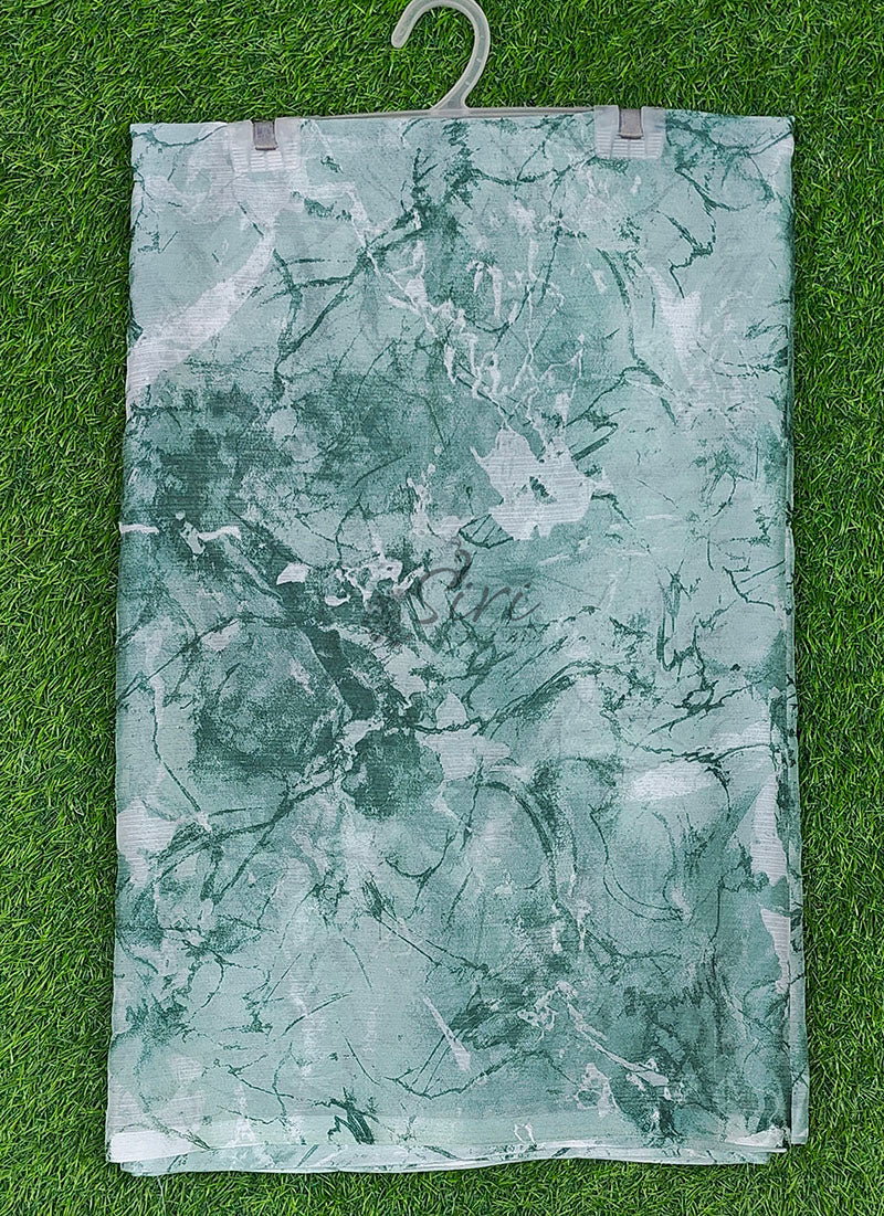 Latest Beautiful Garden Vareli Nara Chiffon Saree without Blouse