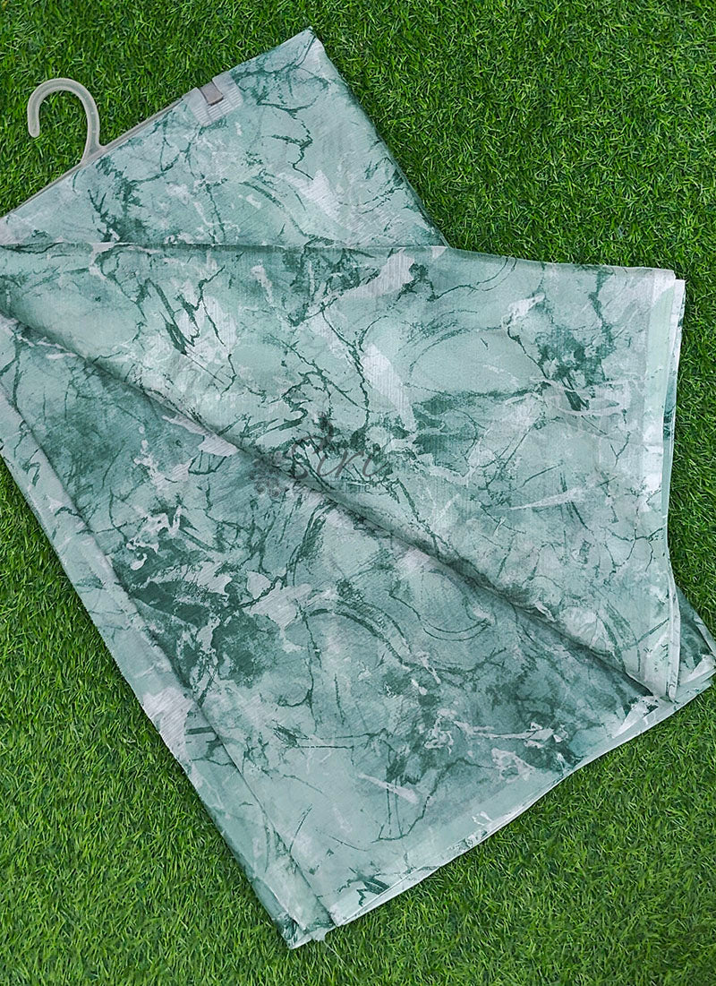Latest Beautiful Garden Vareli Nara Chiffon Saree without Blouse