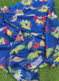 Garden Vareli Latest Printed Floral Nara Chiffon Saree