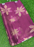 Latest Garden Vareli Printed Nara Chiffon Saree