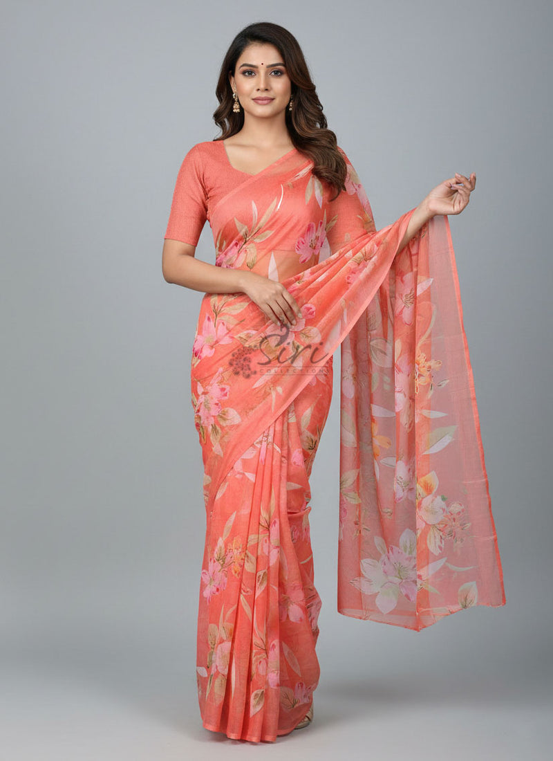 Exclusive Garden Vareli Nara Chiffon Saree