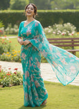 Exclusive Garden Vareli Nara Chiffon Saree