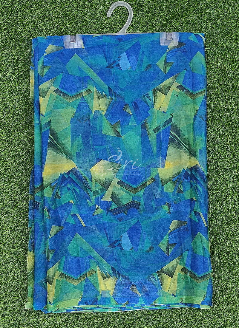 Garden Vareli Printed Nara Chiffon Saree