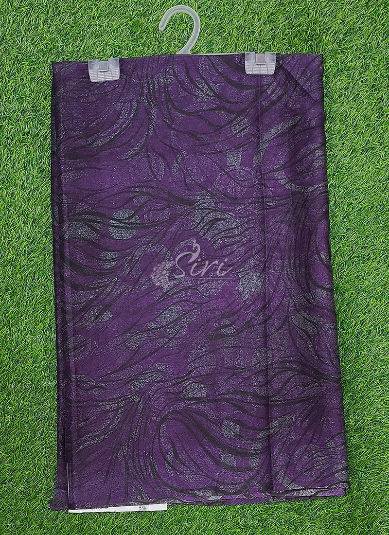 Latest Garden Vareli Printed Nara Chiffon Saree