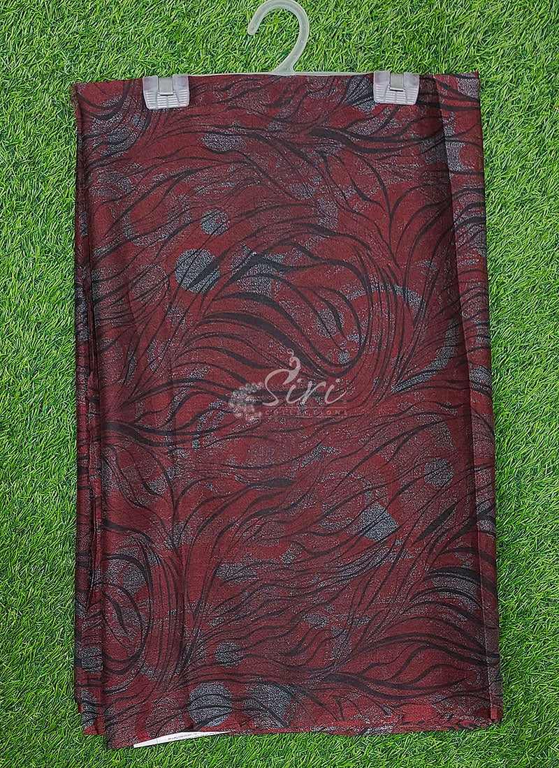 Latest Garden Vareli Printed Nara Chiffon Saree