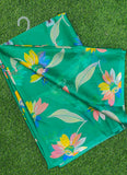 Latest Garden Vareli Floral Nara Chiffon Saree