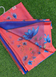 Exclusive Garden Fiona Border Nara Chiffon Saree