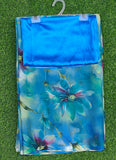 Garden Vareli Printed Nara Chiffon Saree with Blouse