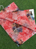 Beautiful Garden Vareli Printed Nara Chiffon Saree