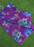 Latest Garden Vareli Printed Nara Chiffon Saree