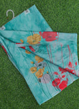 Beautiful Garden Vareli Nova Nara Chiffon Saree
