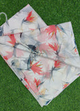 Beautiful Garden Vareli Printed Nara Chiffon Saree