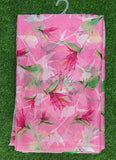 Beautiful Garden Vareli Printed Nara Chiffon Saree