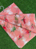 Beautiful Garden Vareli Printed Nara Chiffon Saree